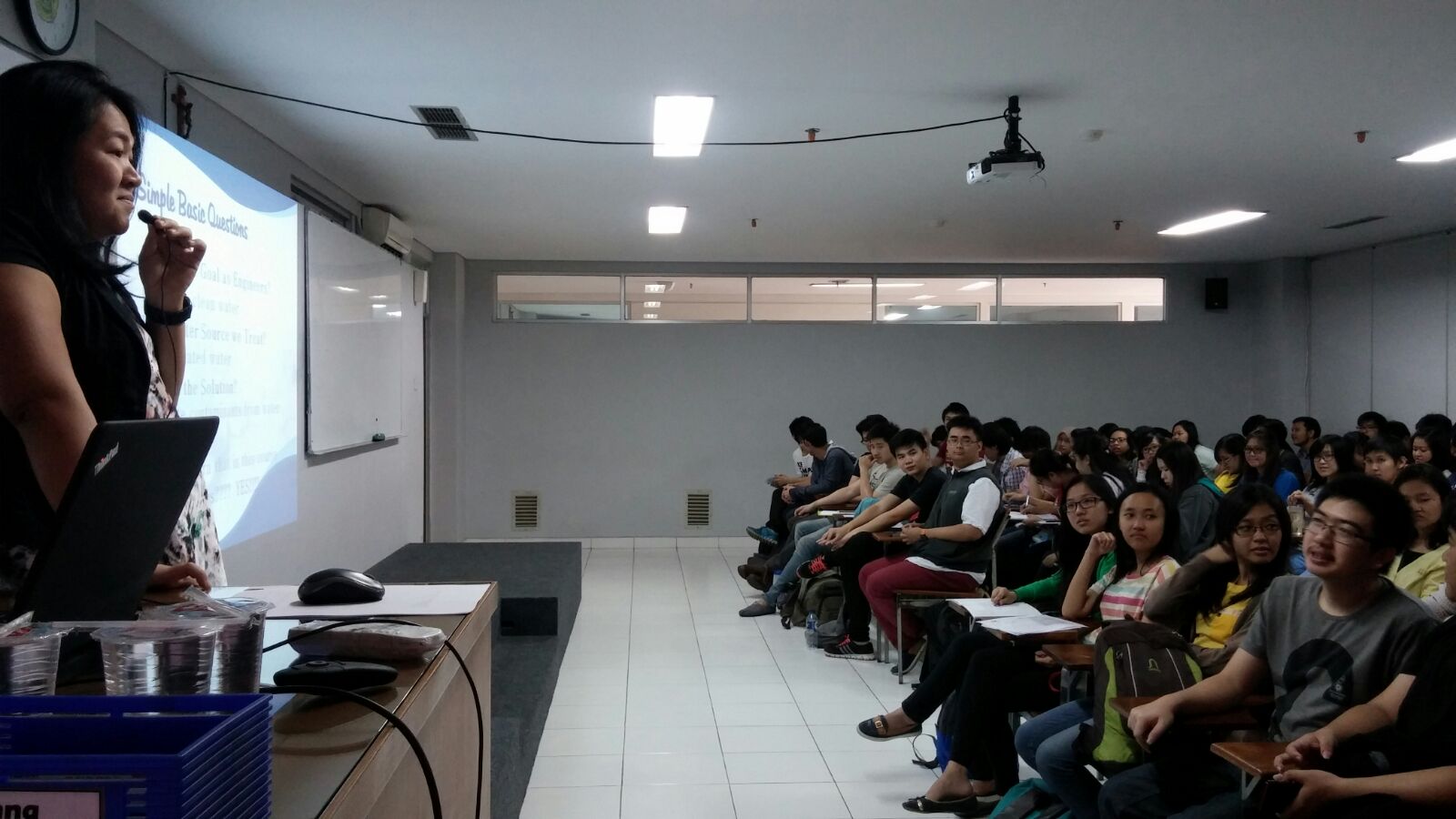 Kuliah Tamu oleh PT Lautan Organo Water