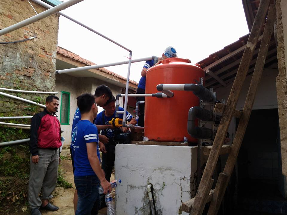 Air Bersih yang Diidamkan Terwujud