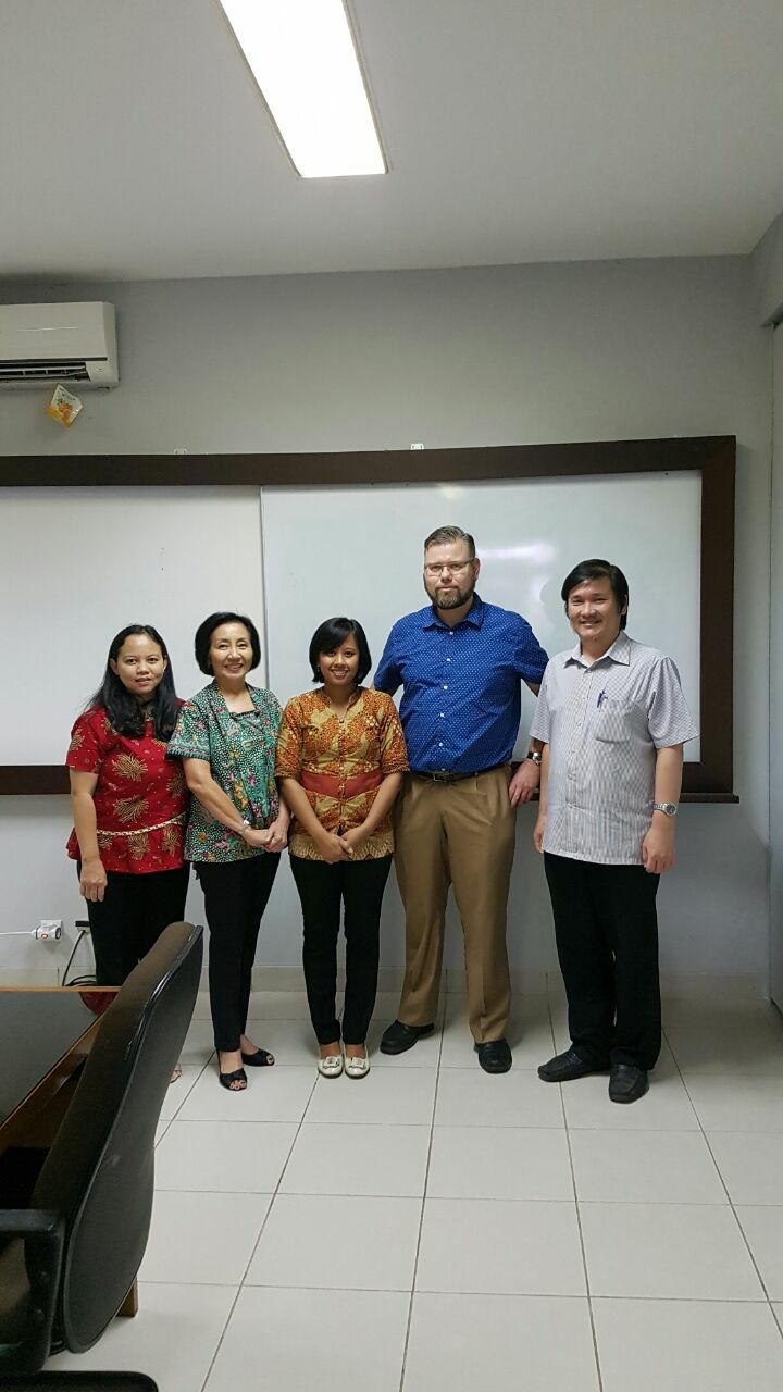 Kunjungan dari Ass.Prof. Dr. Ir. Boelo Schuur, Twente University, Belanda