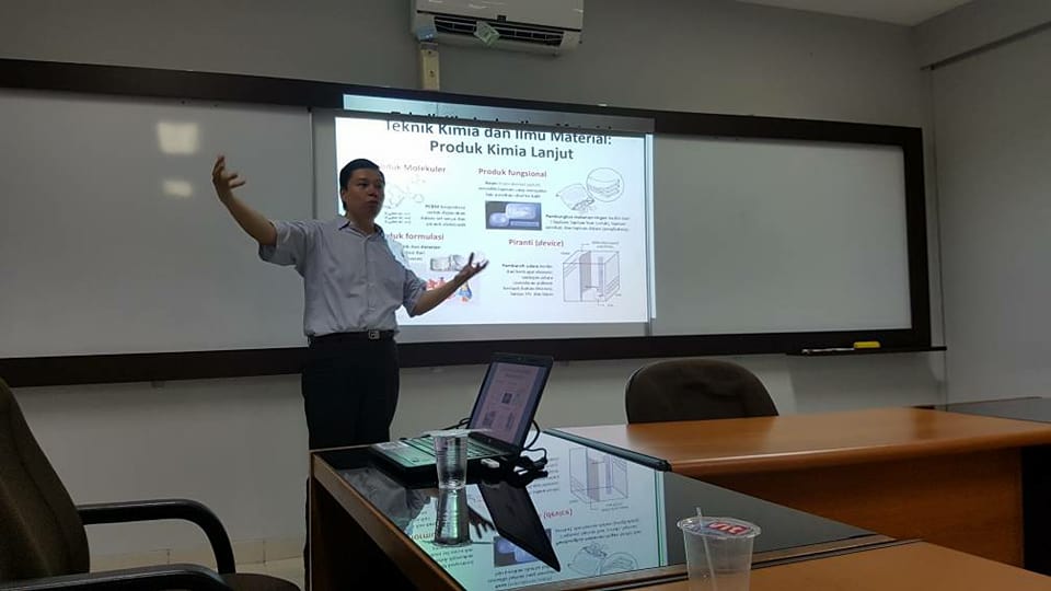 Kuliah Umum Dr. Christianto Wibowo: “Tantangan dan Peluang Sarjana Teknik Kimia Abad ke-21”