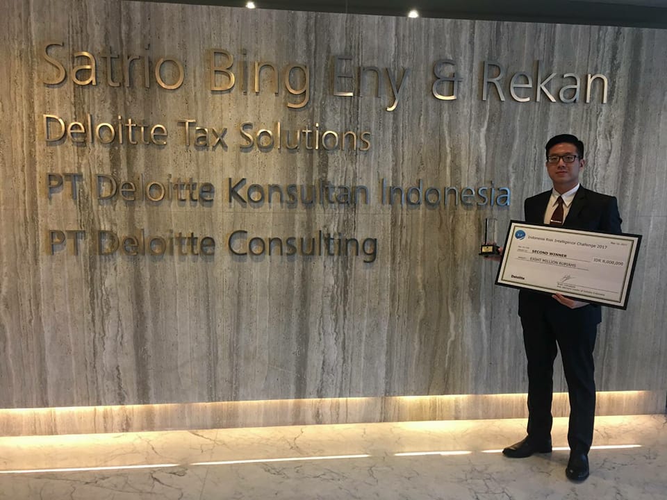 Mahasiswa Teknik Kimia UNPAR Raih Juara ke-2 dalam Risk Intelligence Challenge 2017