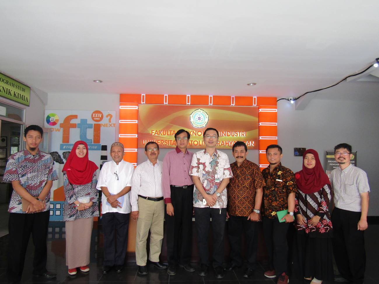 Kunjungan dari Jurusan Teknik Kimia Universitas Islam Indonesia (UII)