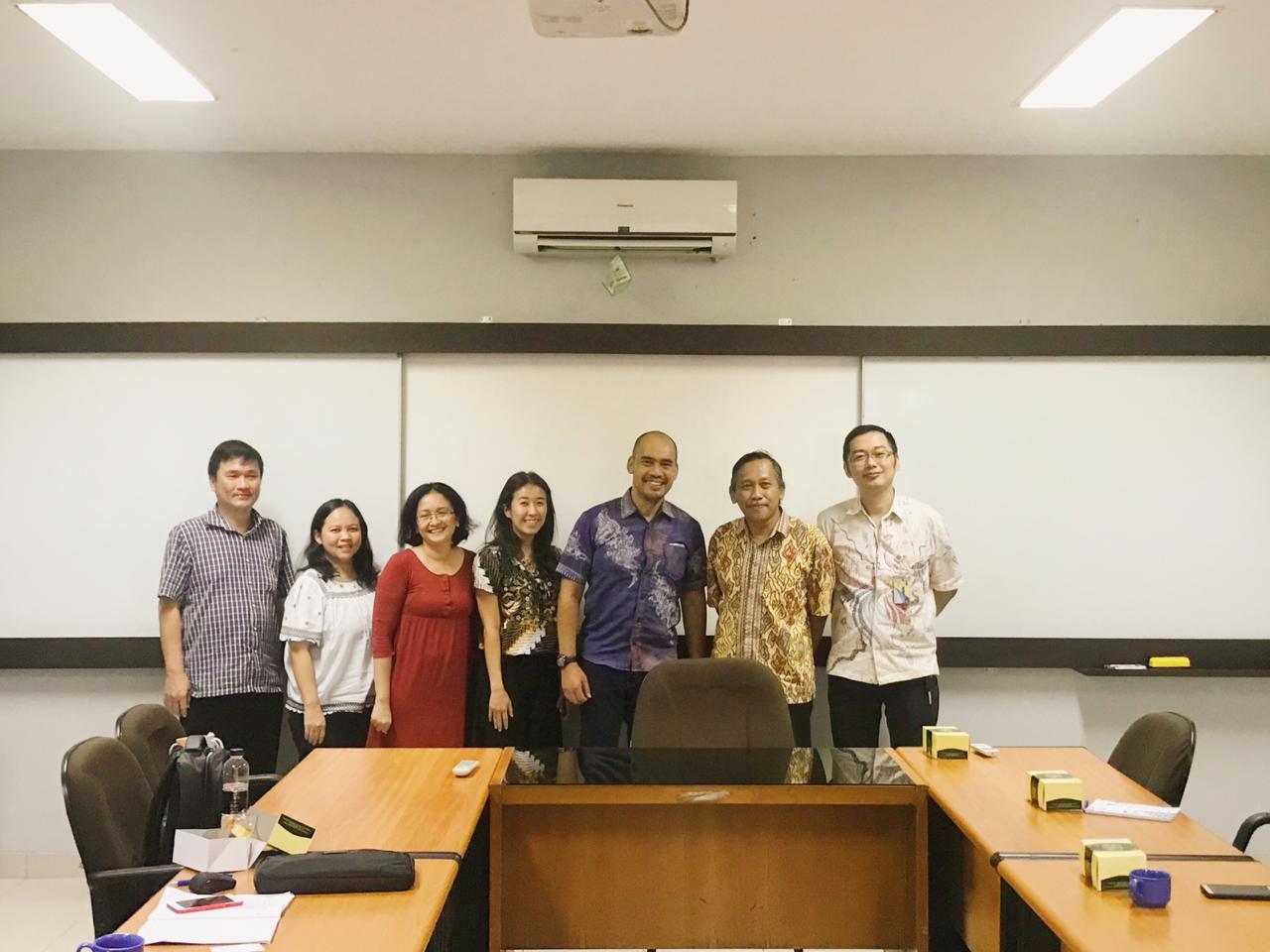 Kunjungan dari Prof. Justinus Satrio, Villanova University, USA