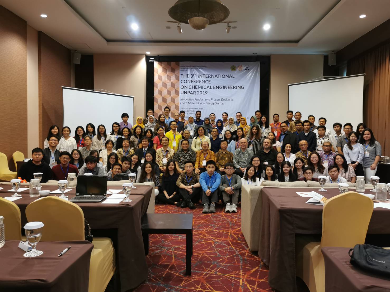 The 3rd ICCE UNPAR 2019: Innovative Product and Process Design in Food, Material, and Energy Sectors