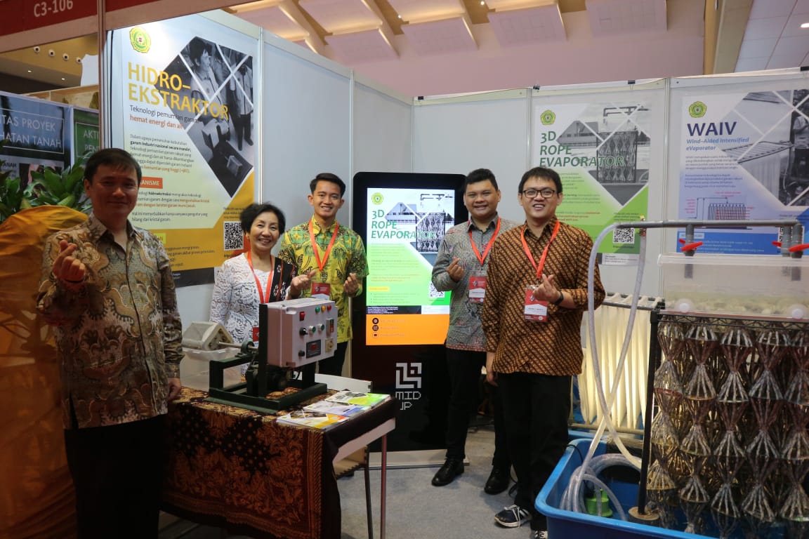 Pusdi Rekayasa Proses dan Produk Pangan, TK UNPAR Memperkenalkan Tiga Teknologi Produksi Garam