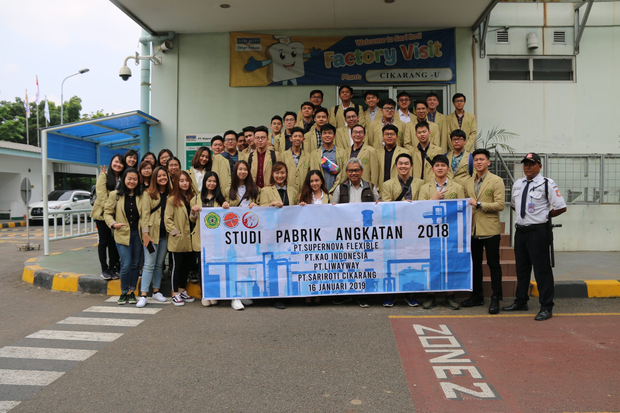 Studi Pabrik Mahasiswa Teknik Kimia Angkatan 2018