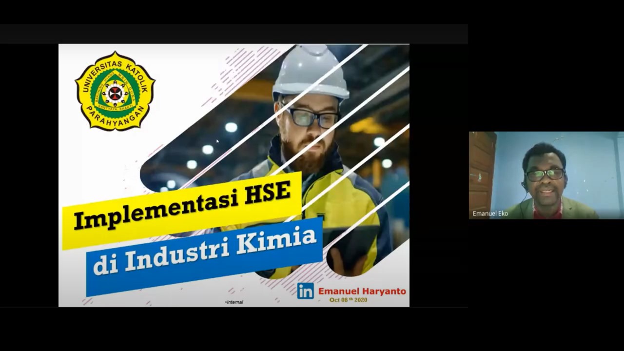 Kuliah Tamu Bapak Emanuel Eko Haryanto dari PT. BASF Indonesia