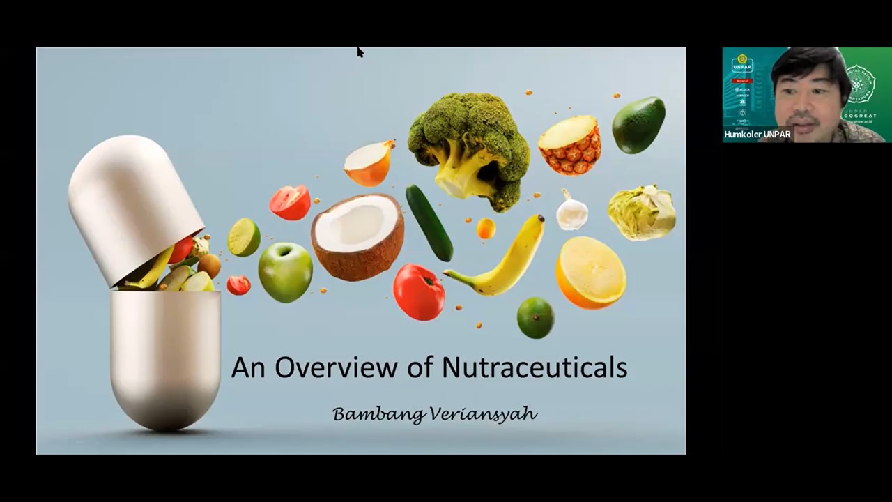 Kuliah Tamu: Nutraceuticals in industrial perspectives