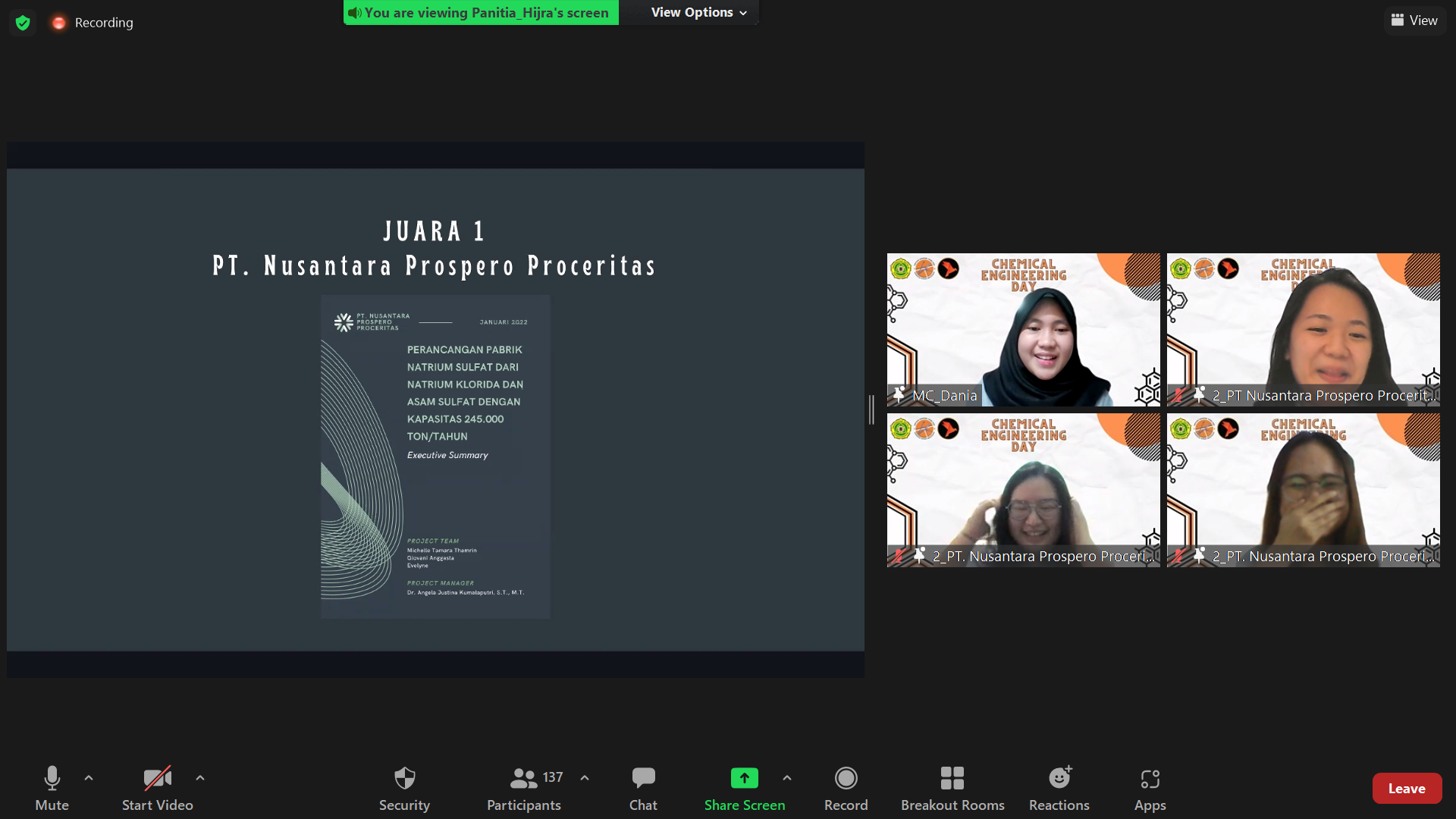 Chemical Engineering Day 2022