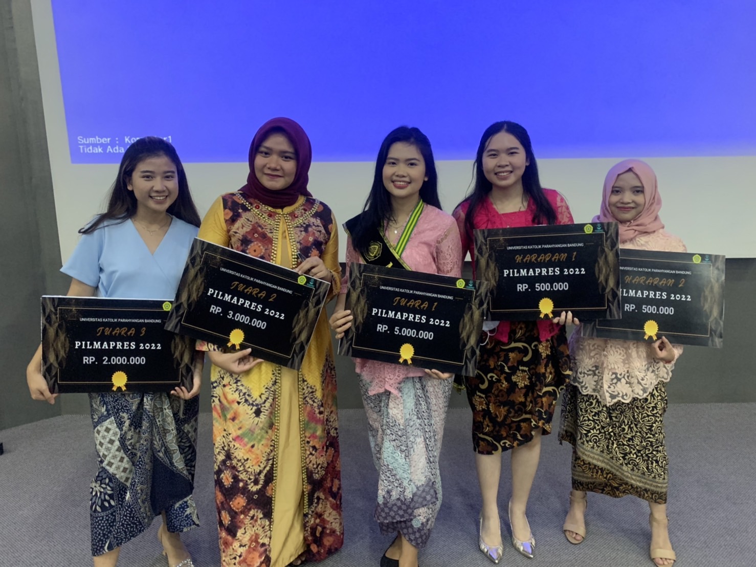 Falencia Suryanti, Mahasiswa TK UNPAR Terpilih sebagai Mahasiswa Berprestasi UNPAR 2022