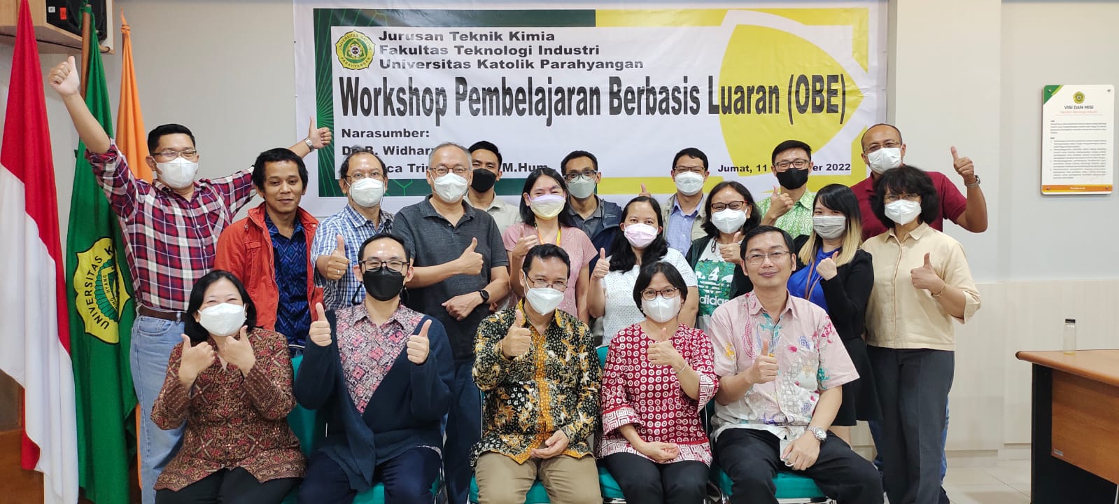 Jurusan Teknik Kimia Mengadakan Workshop OBE