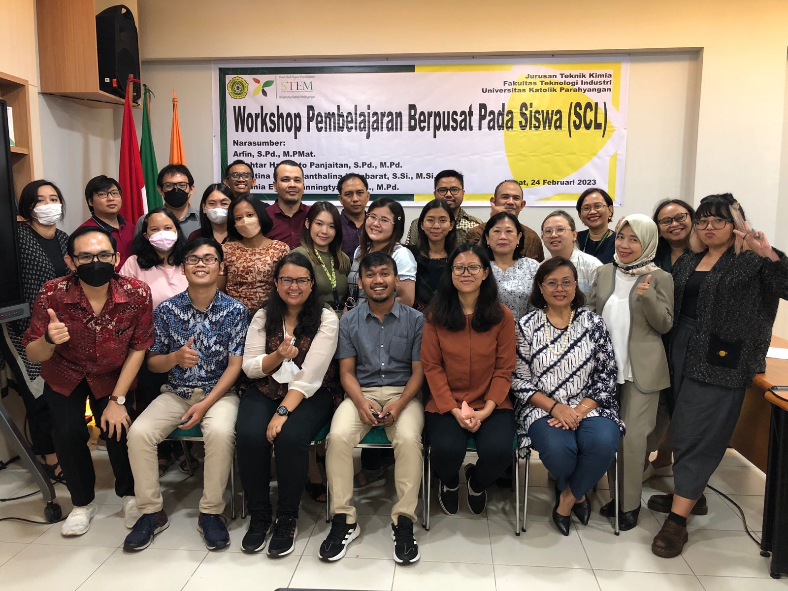 Jurusan Teknik Kimia Mengadakan Workshop Pembelajaran Berpusat pada Siswa
