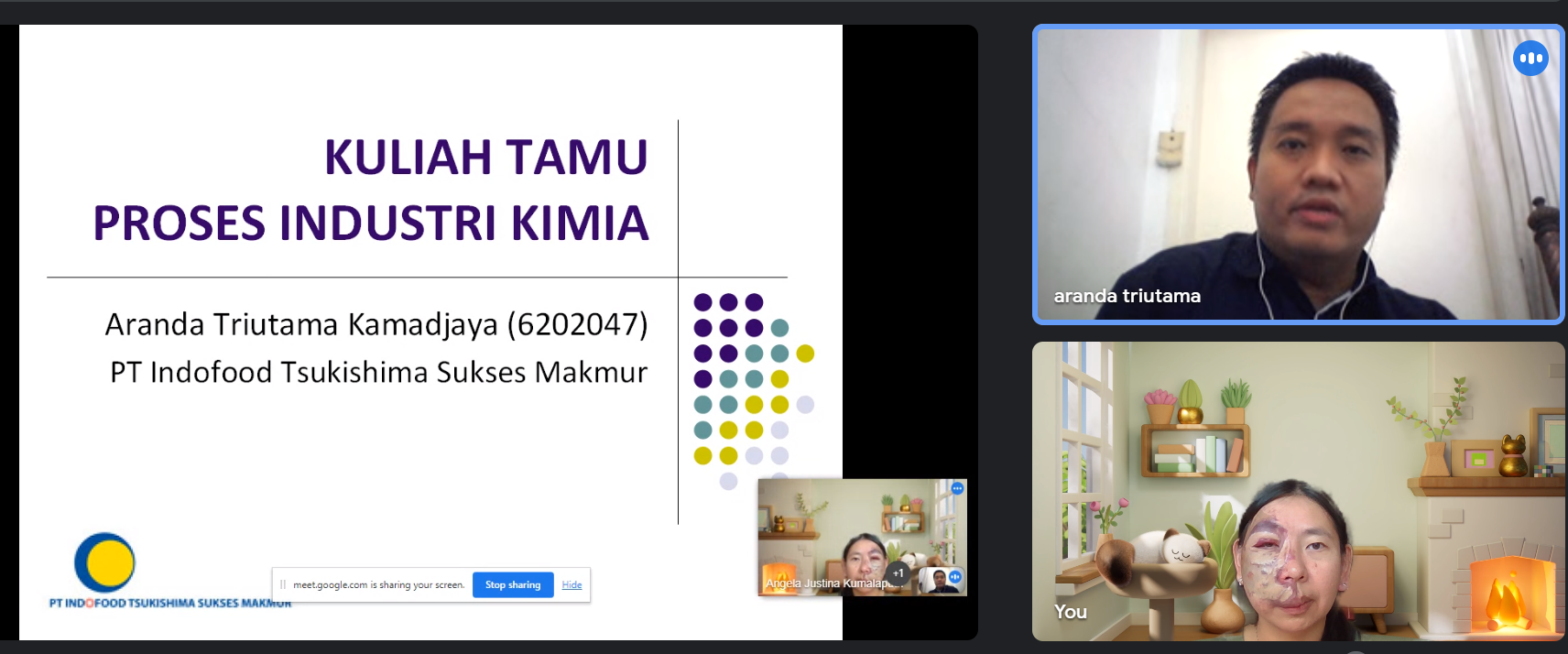 Kuliah Tamu dari PT Indofood Tsukishima Sukses Makmur