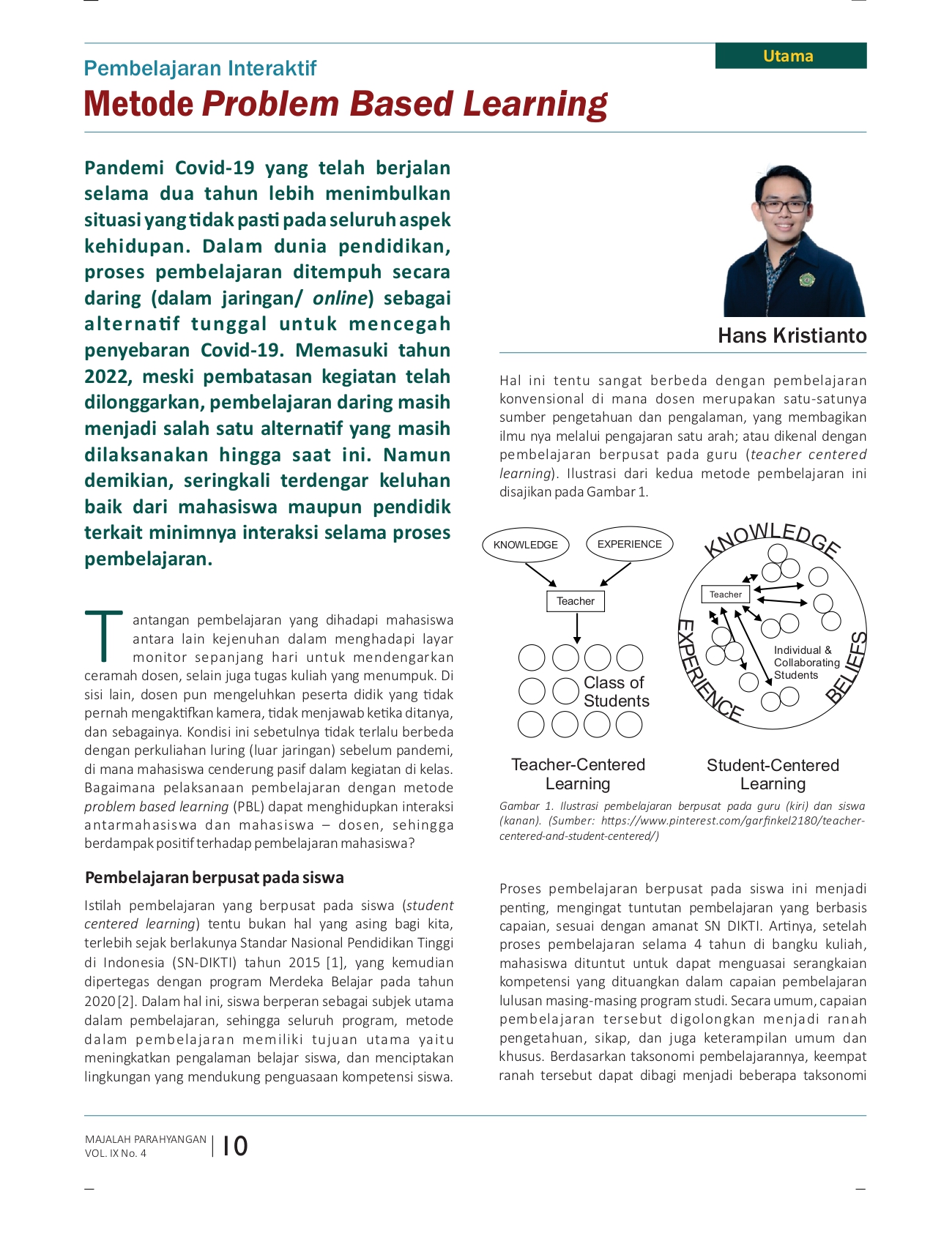 Pembelajaran Interaktif: Metode Problem Based Learning