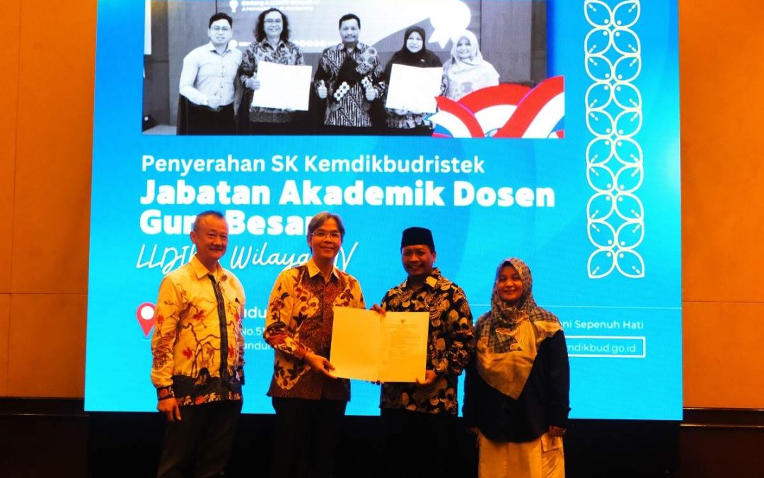 UNPAR Tambah Guru Besar Bidang Ilmu Rekayasa Produk Polimer